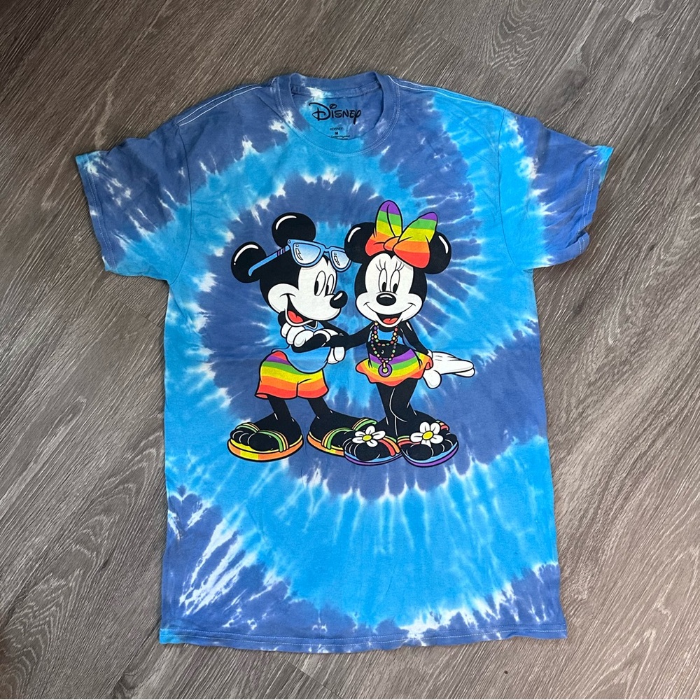 Disney Mickey & Minnie Tie Dye shirt
